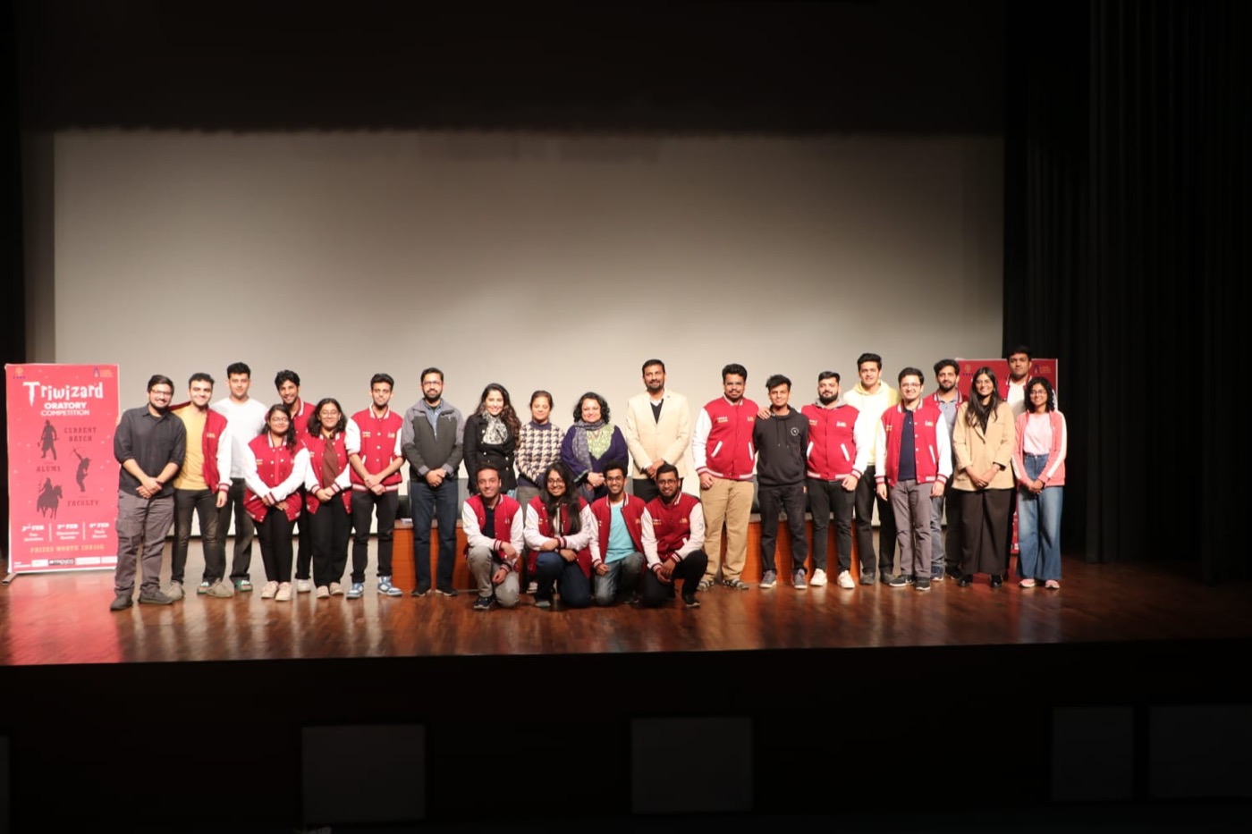 The Limelight team on stage